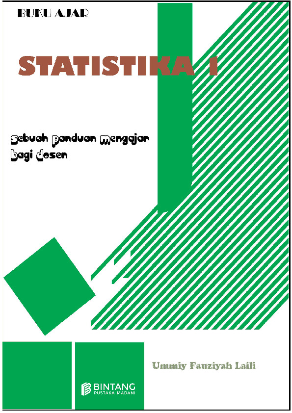 Sampul buku Buku Ajar Statistika...